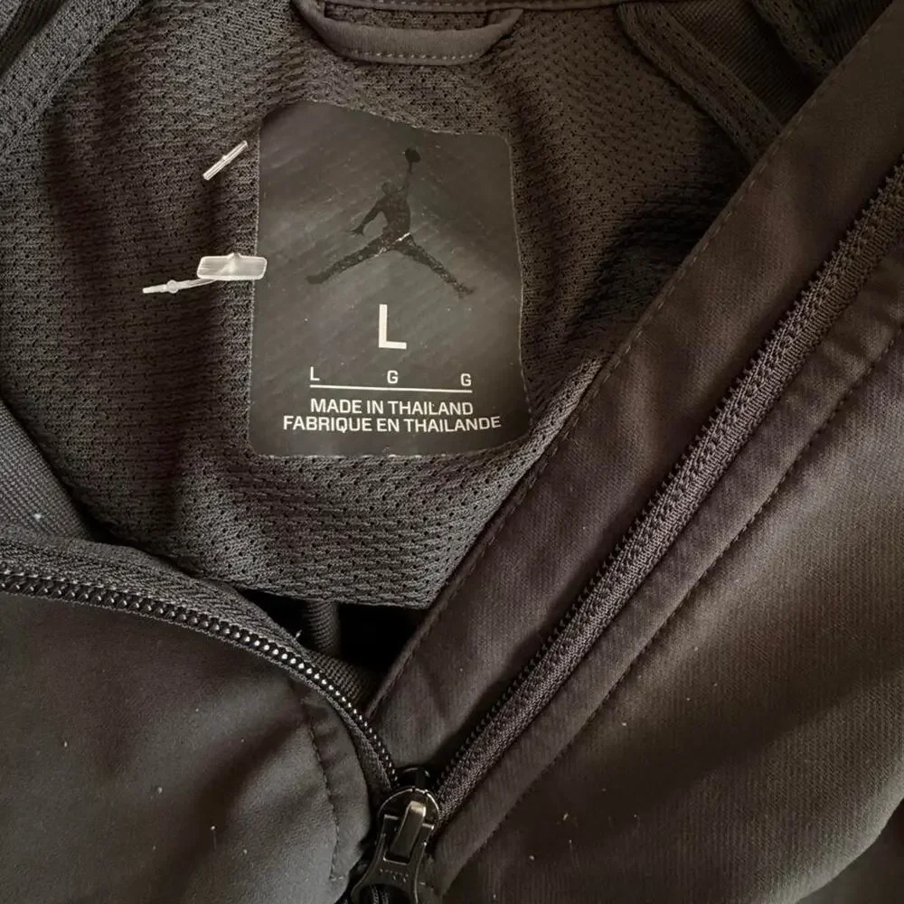 Jordan re2pect grey quarter zip...